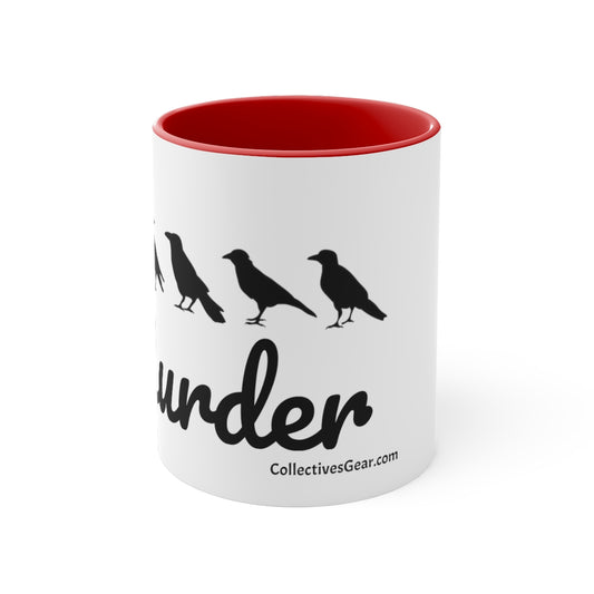 Murder of Crows Coffee Mug, 11oz