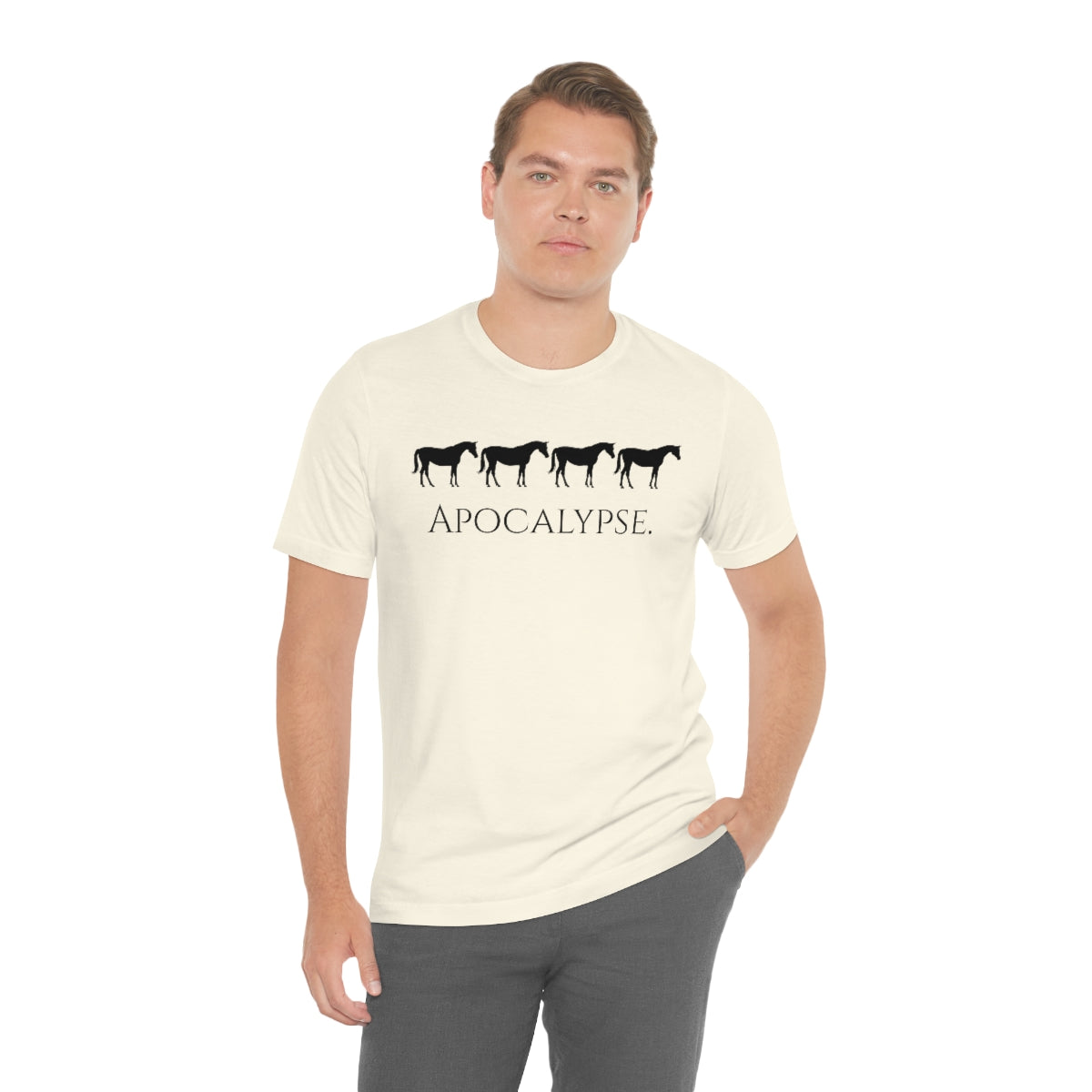 Five Horses (Horsemen) of the Apocalypse Funny T-shirt